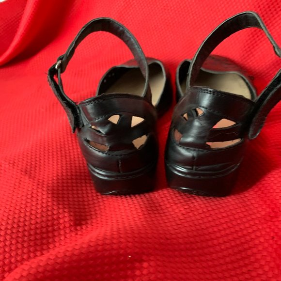 Ankle Strap Shoes, Light Weight, Black, 8 - Picture 5 of 9